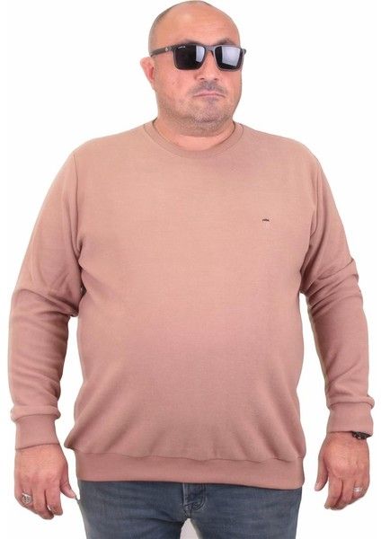 Mocgrande Büyük Beden Selanik Classic Sweat 23200 S.kahve