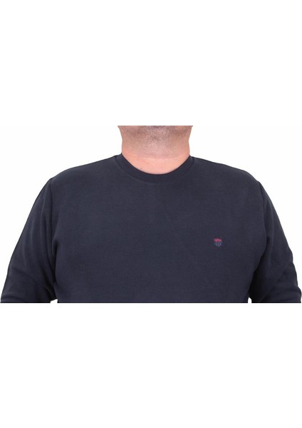 Mocgrande Büyük Beden Selanik Classic Sweat 23200 Lacıvert fırsatları