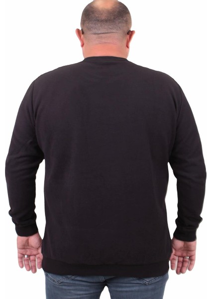 Mocgrande Büyük Beden Selanik Classic Sweat 23200 Sıyah fiyatları