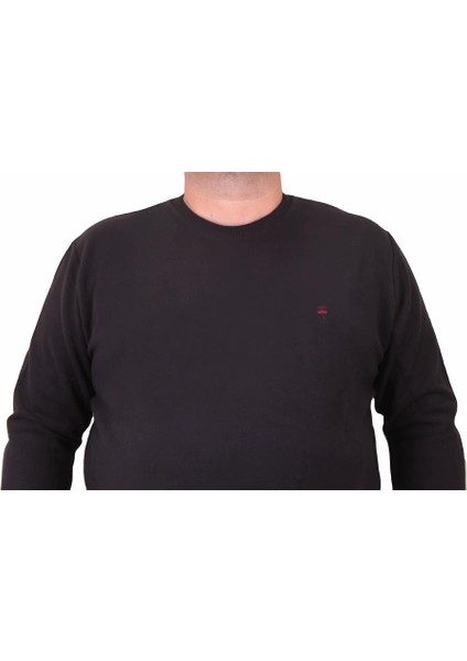 Mocgrande Büyük Beden Selanik Classic Sweat 23200 Sıyah fırsatları