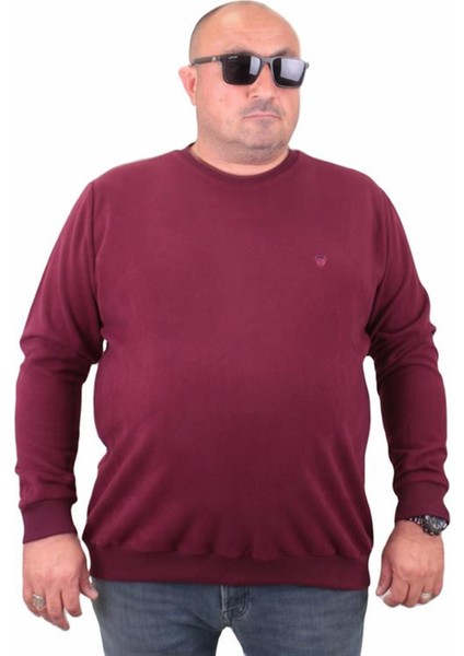Büyük Beden Selanik Classic Sweat 23200 Murdum