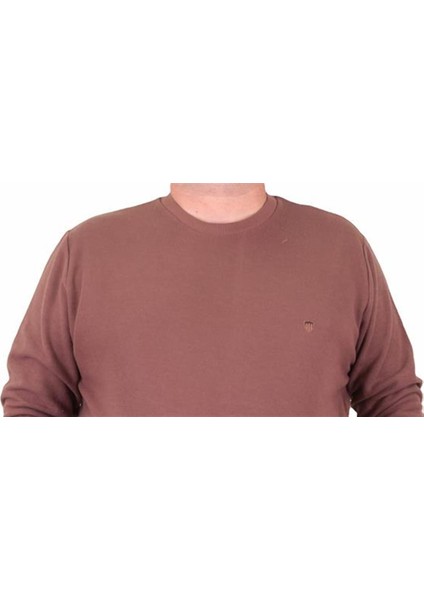 Büyük Beden Selanik Classic Sweat 23200 Taba fırsatları