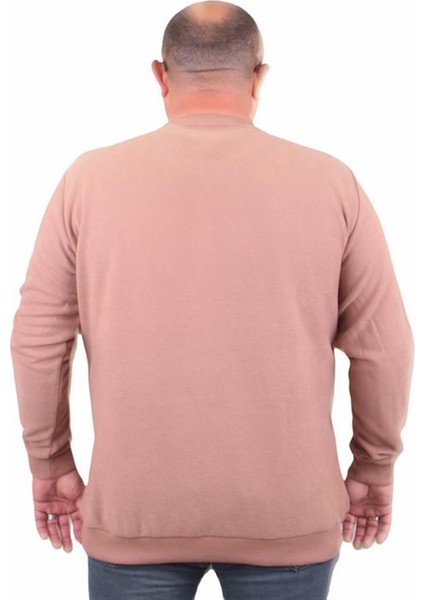 Büyük Beden Selanik V Yaka Classic Sweat 23201 S.kahve fiyatları