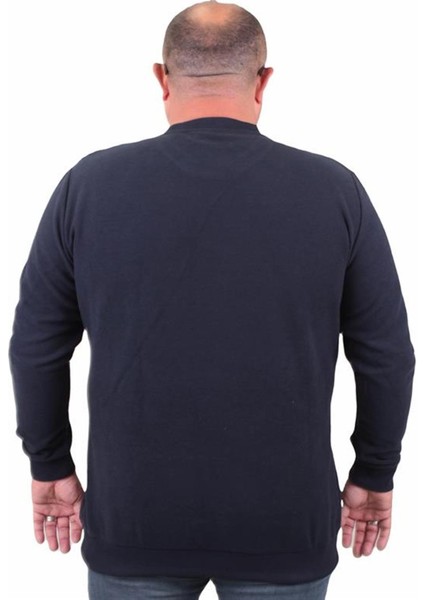 Büyük Beden Selanik Classic Sweat 23200 Lacıvert fiyatları