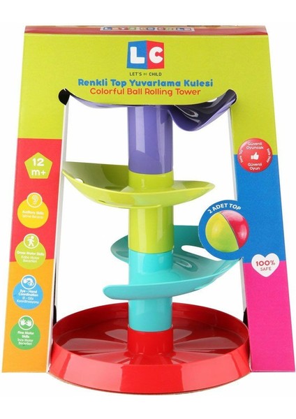 LC-30956 - Renkli Top Yuvarlama Kulesi fırsatları