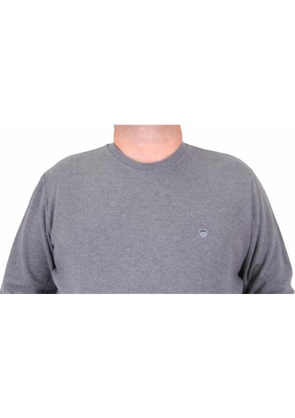 Büyük Beden Selanik Classic Sweat 23200 Antrasıt fırsatları