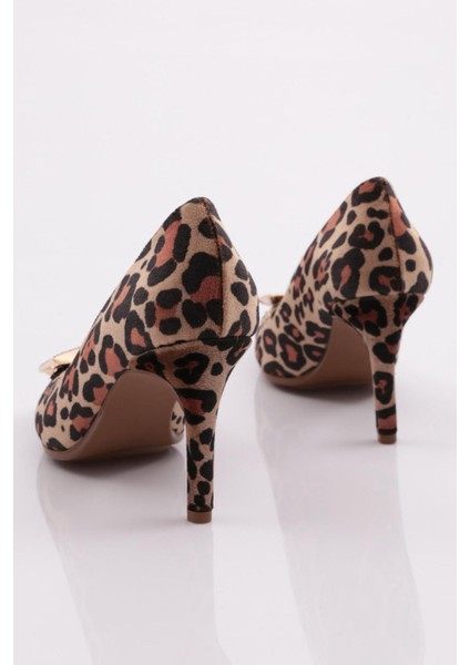 36090 Kadın Gül Detayi Topuklu Ayakkabı modelleri