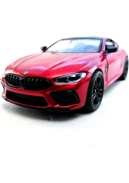Bmw M8 Competition Coupe 1:38 Kırmızı Çek Bırak Model Araba