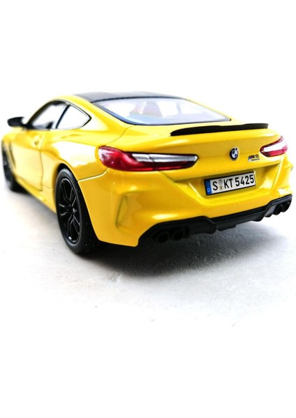 Bmw M8 Competition Coupe 1:38 Sarı Çek Bırak Model Araba fiyatları