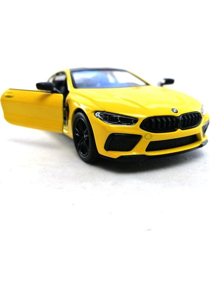 Bmw M8 Competition Coupe 1:38 Sarı Çek Bırak Model Araba fırsatları