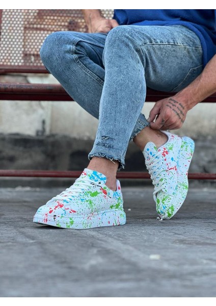 WG501 Yeşil Boyalı Erkek Casual Ayakkabı fiyatları