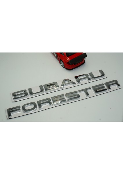 Subaru Forester Krom Abs 3m 3D Bagaj Yazı Logo Seti Orjinal Ürün fiyatları