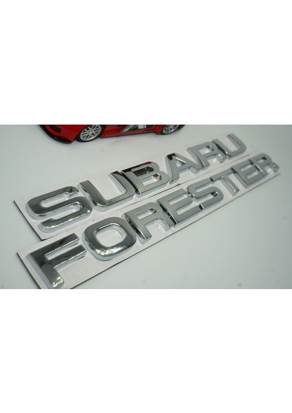 Subaru Forester Krom Abs 3m 3D Bagaj Yazı Logo Seti Orjinal Ürün modelleri