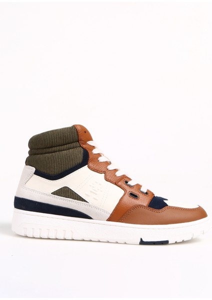 Tommy Hilfiger Kahve Erkek Sneaker Th Basket Better Mıdcut Lth Mıx