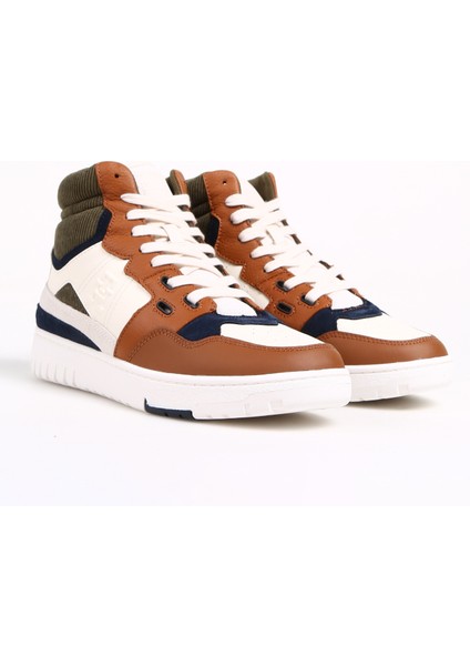 Tommy Hilfiger Kahve Erkek Sneaker Th Basket Better Mıdcut Lth Mıx