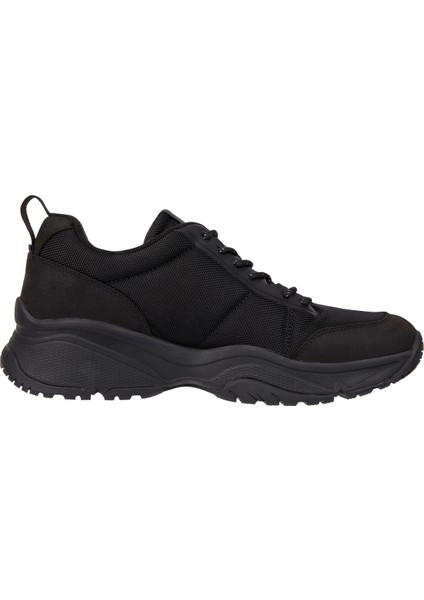 Siyah Erkek Sneaker Outdoor Runner Low Cordura