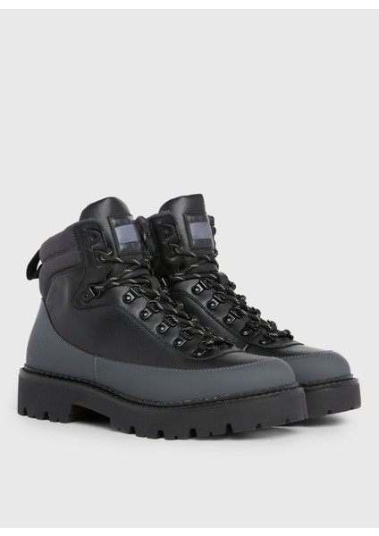 Deri Siyah Erkek Bot Tjm Boot Hıker