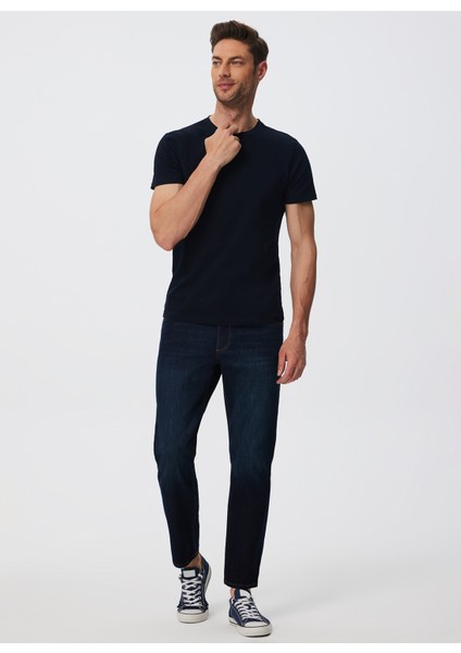 Normal Bel Slim Straight Erkek Denim Pantolon 241 Lcm 121034 Jagger Ferb Srt