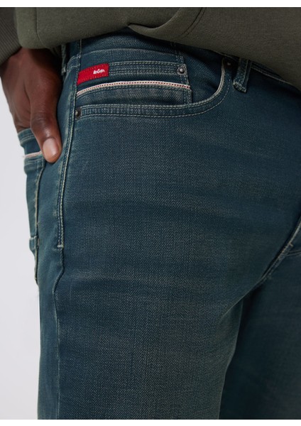 Normal Bel Slim Fit Erkek Denim Pantolon 241 Lcm 121042 Jack Cello Green Spr fırsatları