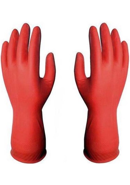 Iki Çift (4 Adet) Çok Amaçlı Yüksek Kalite Italyano Letex Bulaşık Eldiveni fırsatları