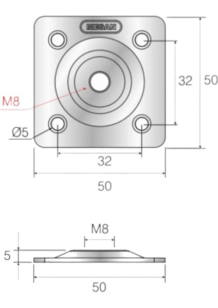 Ceviz Renk 12 cm Ahşap Konik Ayak Koltuk Ayağı-Baza-Tv Ünitesi-Mobilya-Çap:4.6 cm 3301000000516
