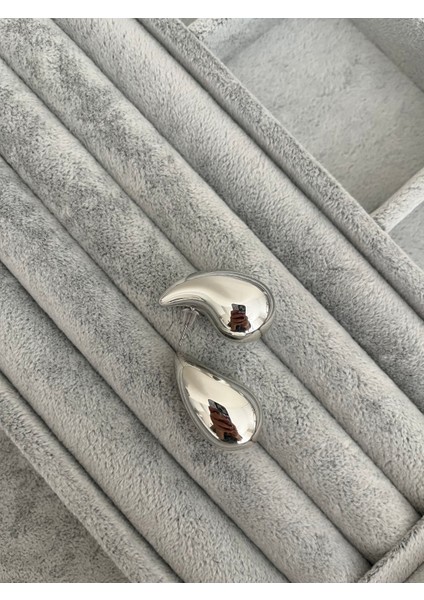 Silver Botte Küpe Orta Boy