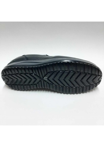 Deri Rahat Günlük Siyah Bağcıksız Erkek Yürüyüş Ayakkabısı C-7653953 fırsatları