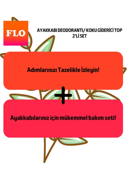 Ayakkabı Bakım Seti 2'li/ayakkabı Deodorantı/koku Giderici Top/2'li Set/ayakkabı Bakım