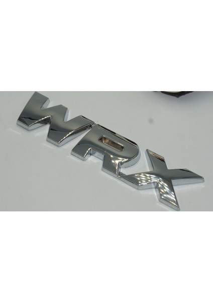 Subaru Wrx Krom Metal 3m 3D Bagaj Yazı Logo Orjinal Ürün