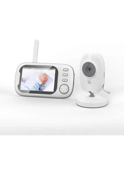 Gece Görüş 1mp Full Hd Tf Kart Girişli Wi-Fi 2.4g Monitörlü Akıllı Kamera BLM35