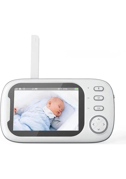 Gece Görüş 1mp Full Hd Tf Kart Girişli Wi-Fi 2.4g Monitörlü Akıllı Kamera BLM35