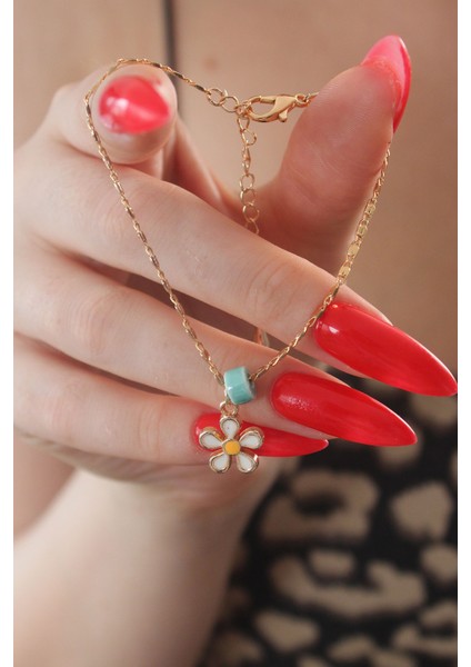 Gold Renk Papatya Model Kadın Bileklik fiyatları