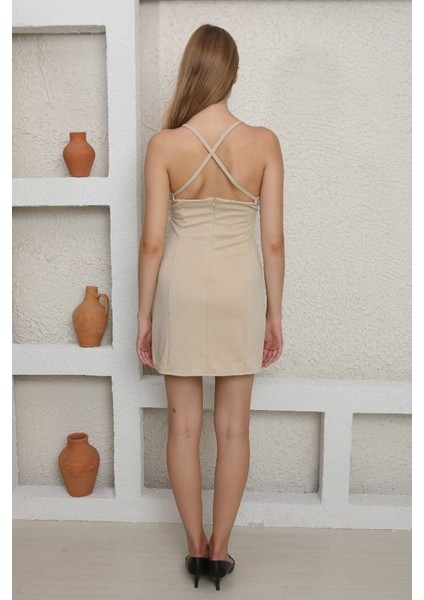 Çapraz Askılı Elbise modelleri