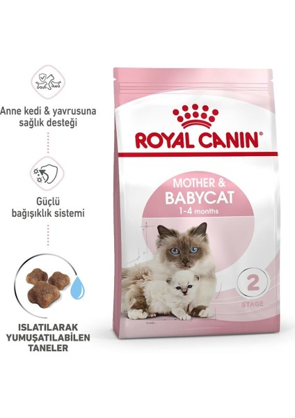 Motherbaby Cat 34 Anne ve Yavru Kedi Maması 4 kg