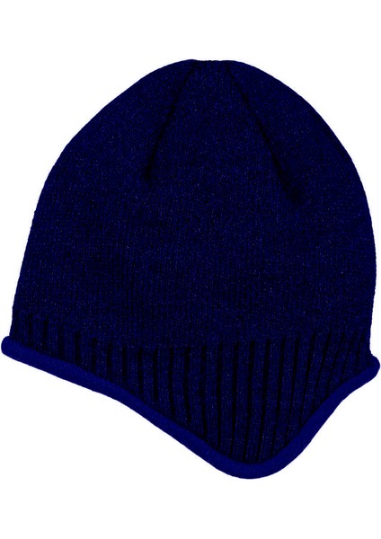 Casual Içi Polarlı Kulaklı Yün Bere ( Unisex )