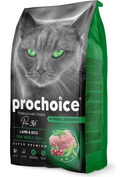 Pro 36 Lamb Rice Kuzu Pirinçli Yetişkin Kedi Maması 2 kg