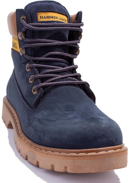 10216600 Lacivert Ortopedik Günlük Unisex Deri Bot