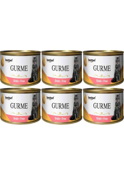 Gurme Kedi Konservesi Somonlu Sterilised 100 gr