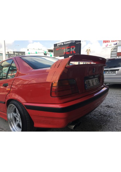 Bmw E36 Çift Kat Spoiler Fiberglass Boyasız