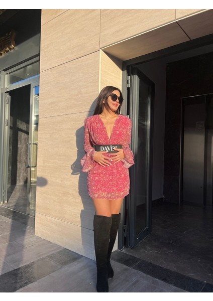 Kemerli Elbise modelleri