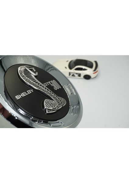 Mustang Shelby Gt 500 Bagaj Yuvarlak Panel 3m 3D Krom Abs Logo Amblem