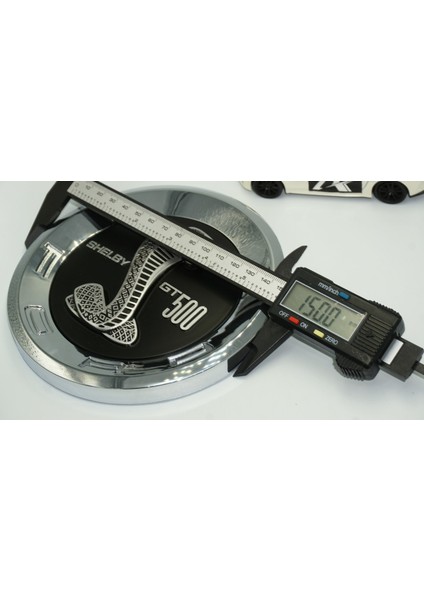 Mustang Shelby Gt 500 Bagaj Yuvarlak Panel 3m 3D Krom Abs Logo Amblem