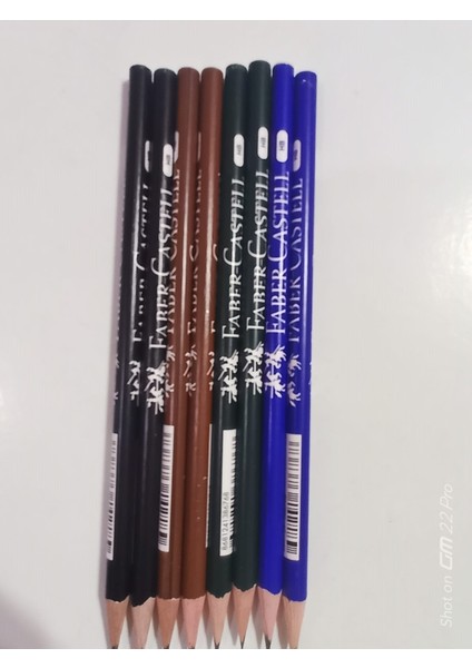 Faber Castell Şövalye Klasik Kurşun Kalem 8 Adet modelleri