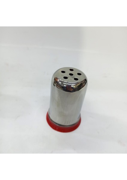 Paslanmaz Çelik Tuzluk Pulbiberlik Karabiberlik Seti 8 x 4 cm