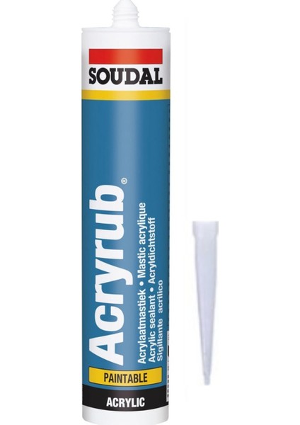 Acryrub Silikonize Mastik 500 gr