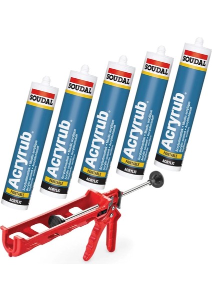 Acryrub Silikonize Mastik 500 gr fiyatları