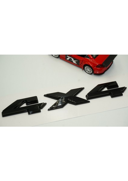 Arazi Off Road 4x4 Logo Büyük Boy Siyah Abs Bagaj 3m 3D Logo Arma modelleri