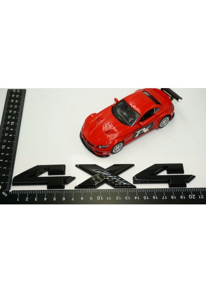 Arazi Off Road 4x4 Logo Büyük Boy Siyah Abs Bagaj 3m 3D Logo Arma fırsatları