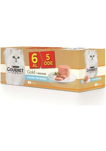 Kıyılmış Ton Balıklı Yetişkin Kedi Konservesi 85 gr