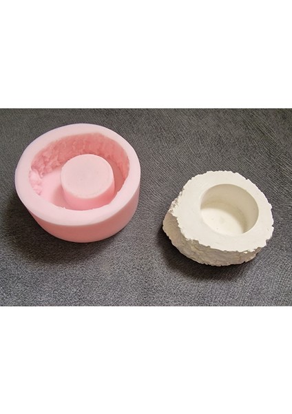 7,9cm Kütük Mumluk Silikon Kalıp K-1234 fiyatları